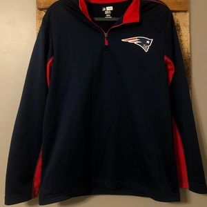 Patriots Football Quarter-zip Fleece